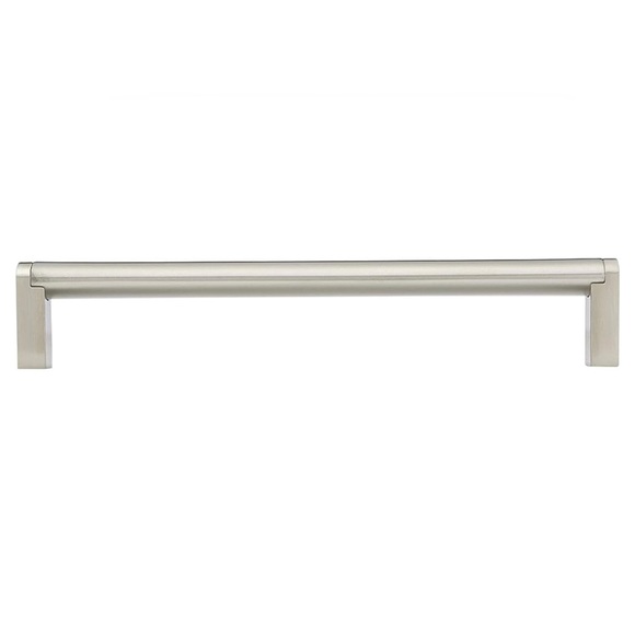PACK OF 10 Richelieu Hardware 6-5/16 in (160 mm) Cabinet Pull Brushed Nickel - Picture 4 of 6